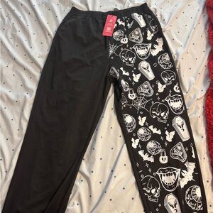 ROMWE Black Elastic Waist Pants